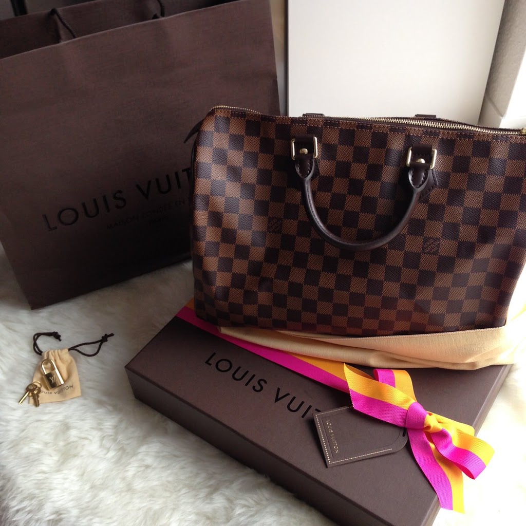 louis vuitton speedy 35 tragebild