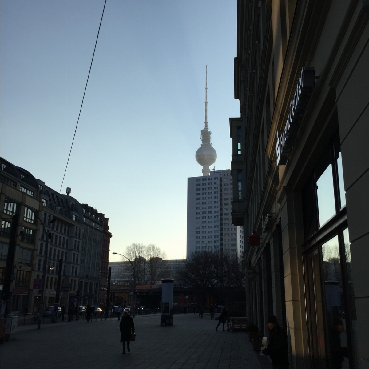 Berlin, Hackrescher Markt, Fernsehturm, Alexanderplatz