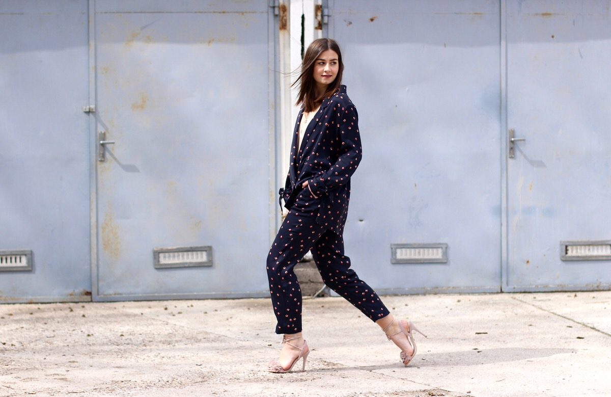 H&M Zweiteiler, Aquazzura Lace up Look-alike, Proenza Schouler