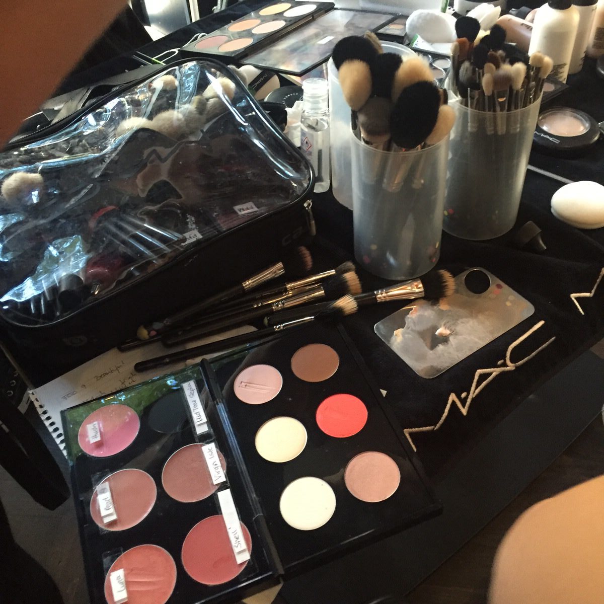 Fashion Week, Berlin, holyGhost, Backstage, MAC