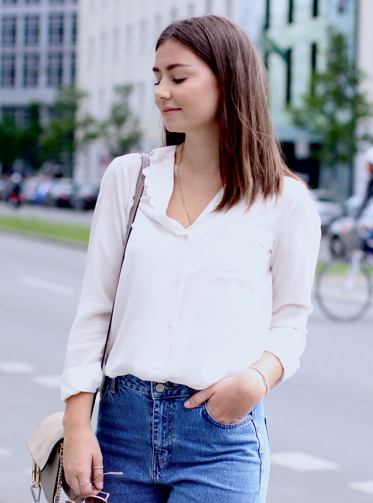 MAX&Co. Bluse, Chloé Faye, Berlin, Streetstyle, Chanel