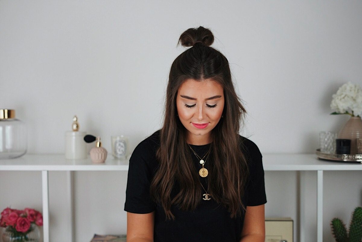 Half Bun, Tutorial, Video, Beauty, Styling, Beauty-Tutorial