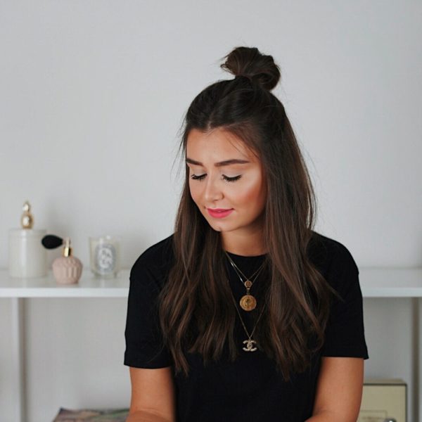 Half Bun, Tutorial, Video, Beauty, Styling, Beauty-Tutorial