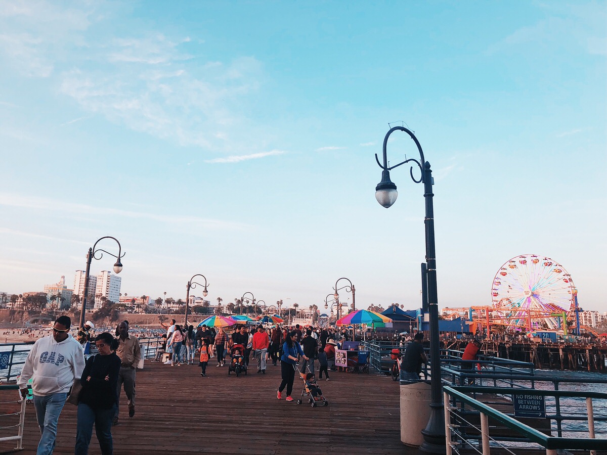 Road Trip, Los Angeles, California, Kalifornien, LA, Santa Monica, Beach, Santa Monica Pier