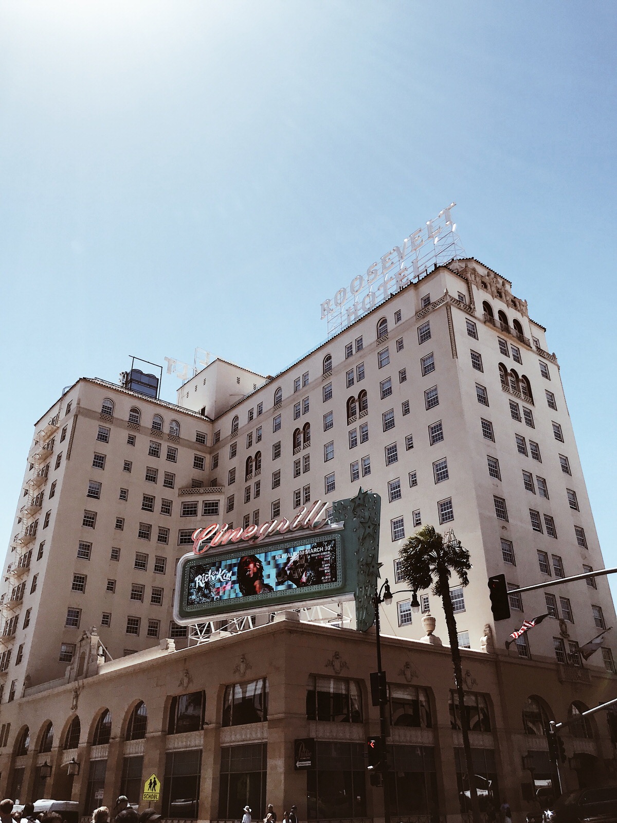 Road Trip, Los Angeles, California, Kalifornien, LA, Walk of Fame, Roosevelt Hotel