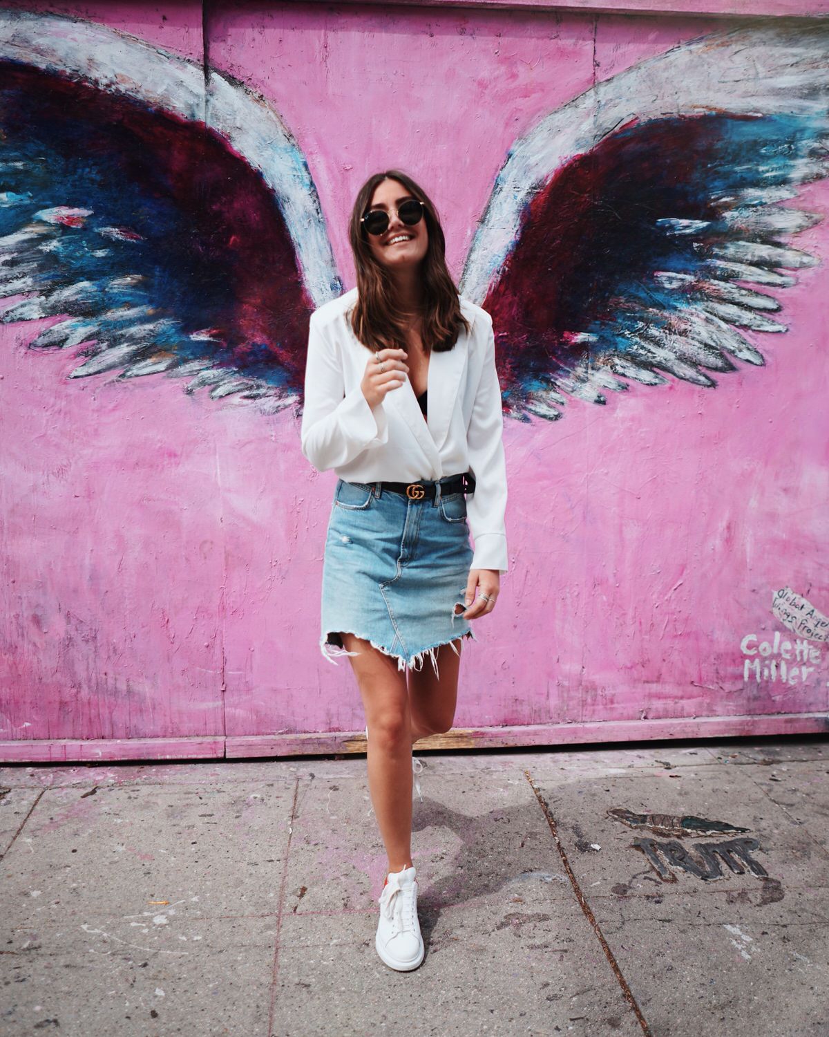 Road Trip, Los Angeles, California, Kalifornien, LA, Wings Wall, Melrose Ave