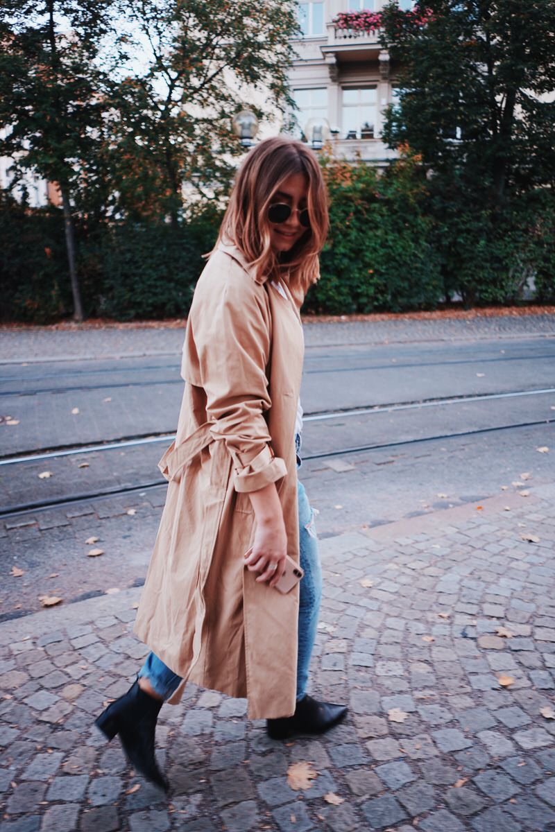 ebay Fashion, Levi's Jeans, Trenchcoat, Streetstyle