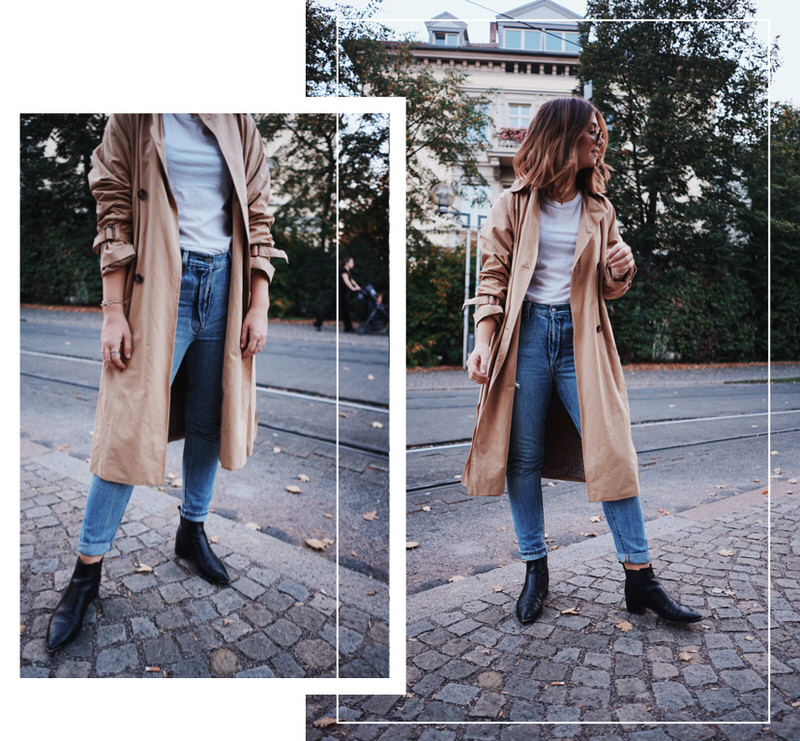 ebay Fashion, Levi's Jeans, Trenchcoat, Streetstyle