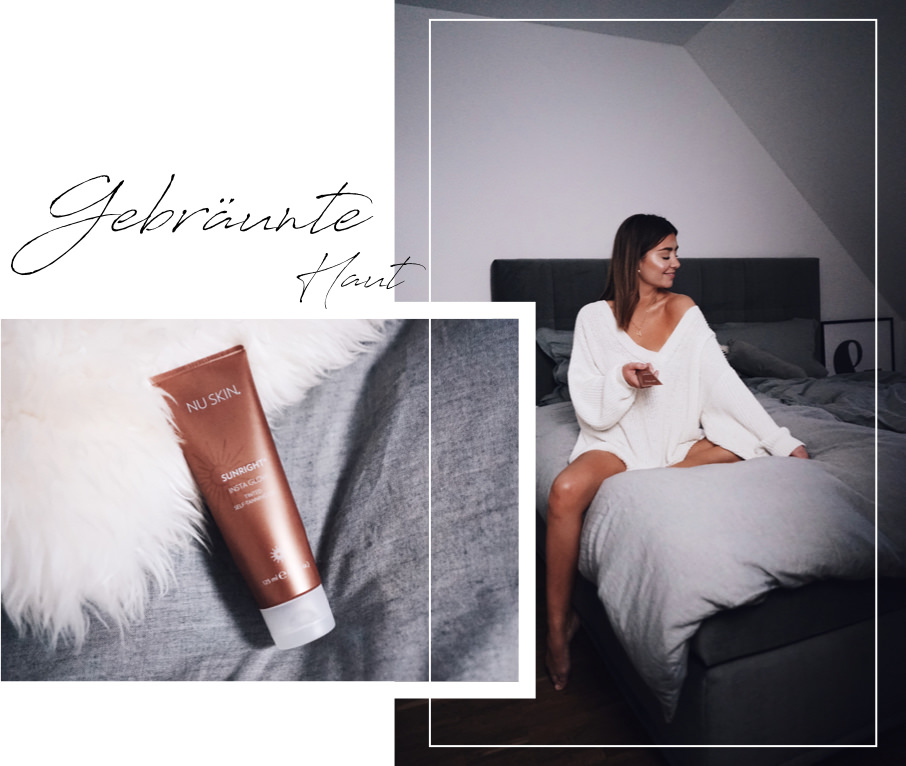 Gebräunte Haut, Selbstbräuner, Braune Haut im Winter, Schöne und gepflegte Haut, Nu Skin