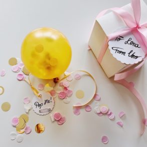 Brautjungfer Geschenk, DIY, Bridesmaid, Will you be my Bridesmaid, Willst du meine Brautjungfer sein, Ballon, Pop Me, Überraschung, Basteln